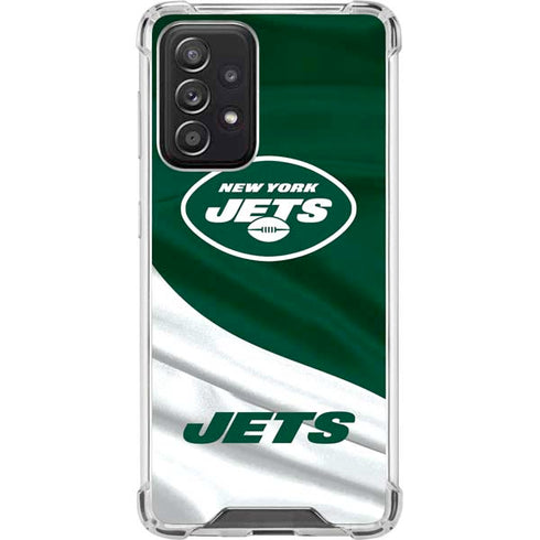 NFL New York Jets Galaxy A52 5G Clear Case